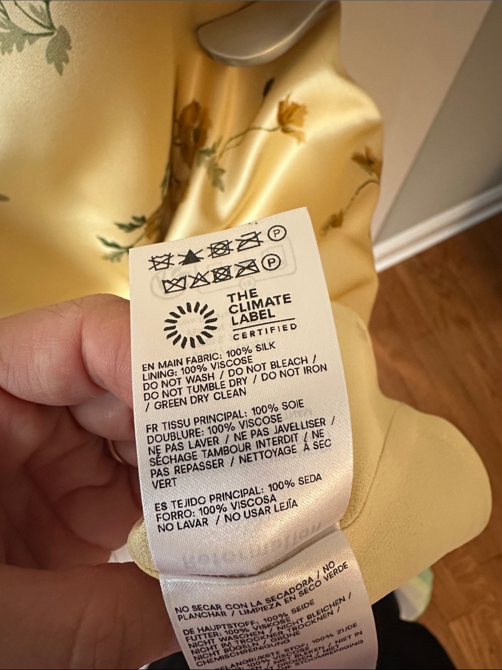 Reformation Frankie Silk Dress - Picture 7 of 9